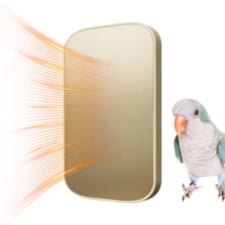 Parrot Heater Anti Bite Bird Cage Heater Indoor Bird Perch Heater Stand for Parakeets Anti Bite Pet Supplies No Light Warming