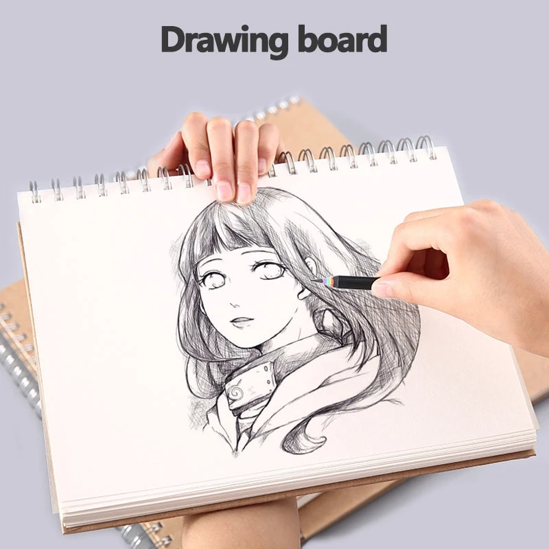 A3/A4/A5/8k/16k Sketchbook Thick Paper 160 GSM Notebook for painting DIY Creative Practice Drawing Art School Supplies - Image 3