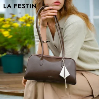 LA FESTIN Original 2025 New Tote Bag for Women Handbag Fashion Shoulder Crossbody Bag Large Capacity Bag Luxury Brand Bag