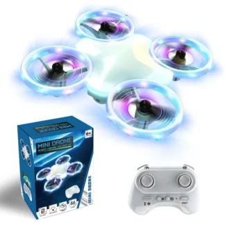 with Fixed Height One-button Up-and-down Headless Mode Fast and Slow 360-degree Flip Seven-colored Light Small Rc Quadcopter