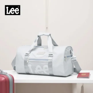 LEE Smart Gym Duffel Bag with Shoe Compartment Dry Wet Bag Men Women Waterproof Large Size Sport Training Luggage Travel Bag
