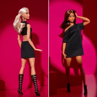 2025 New Barbie Doll Barbie Black Dress Series Handmade Toy Carl Girl Birthday Surprise Gifts