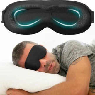 Eye Mask Cover for Sleeping - Sleeping Eye Masks for Sleep with Adjustable Strap, Lash Extension Eye Covers for Women Men