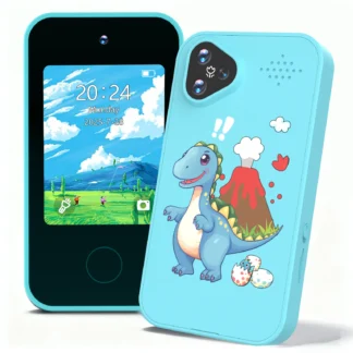 Children's Smartphone, Dual Camera, 2.8-inch Touchscreen, Touch Display, Rechargeable Battery, Educational Toy&Music Player，gift
