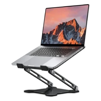 Phone Tablet Stand Adjustable Aluminum Alloy laptop Tablet up to 17 "Laptop Portable Folding stand Cooling stand support