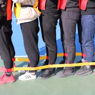 Giant Footsteps 3/4/5 Legged Race Bands For Adults And Kids Team Building Activities Work Field Day Party Outdoor Sports Fun