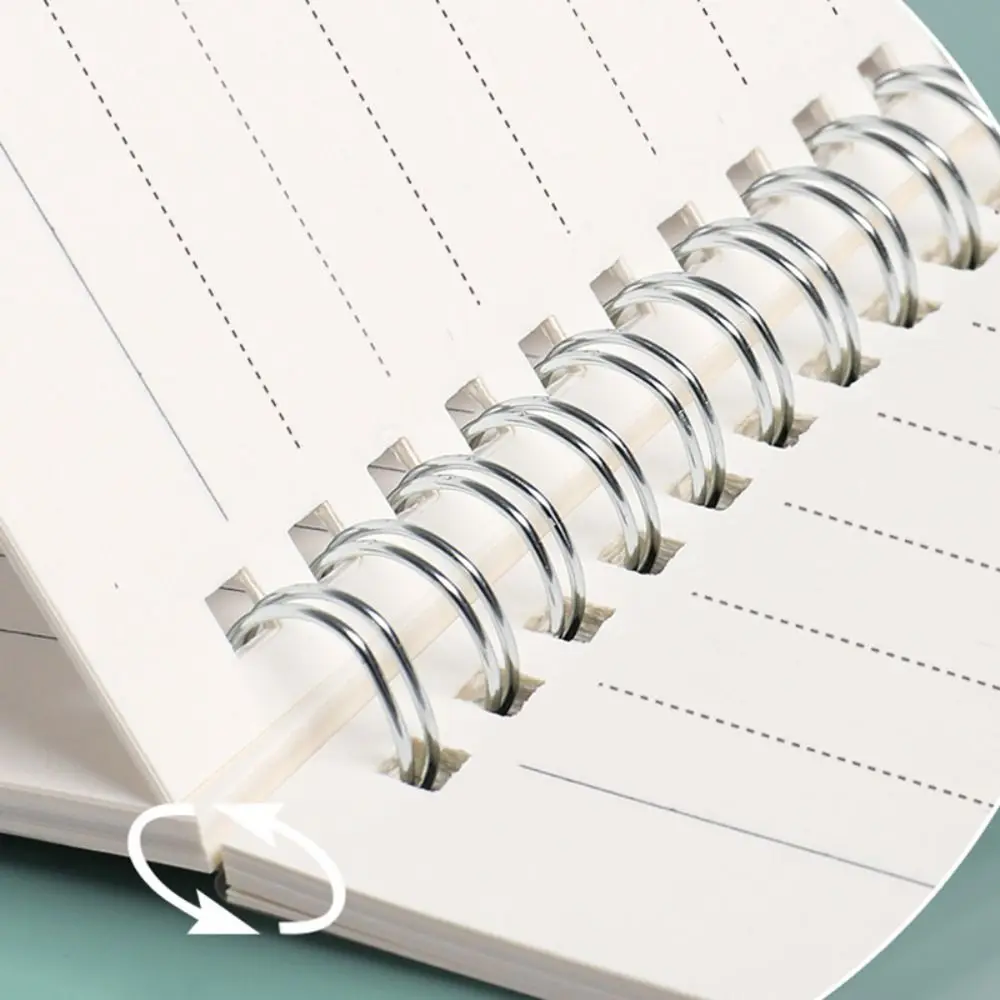 80Sheets A5/B5/A4 Spiral Coil Notebook Flip Over Thickened Grids/Blank/Horizontal Line Notepad Journal Diary Sketchbook - Image 2
