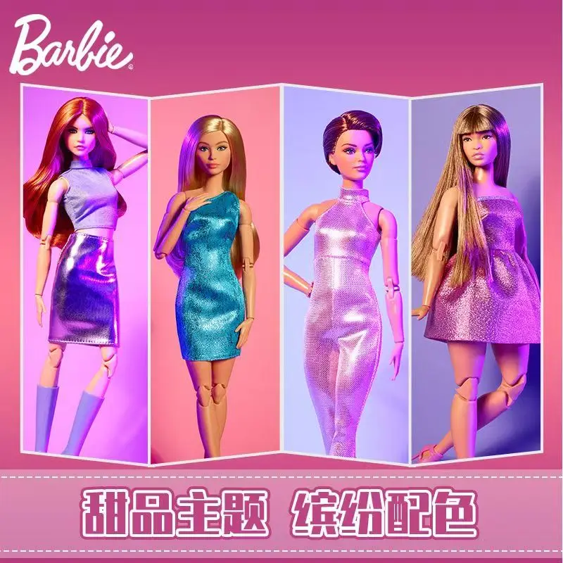 Original Barbie Signature Looks Collection GXB28 Blonde Yoga Body Fashionable Celebrity Barbie Doll Limited Collection - Image 3