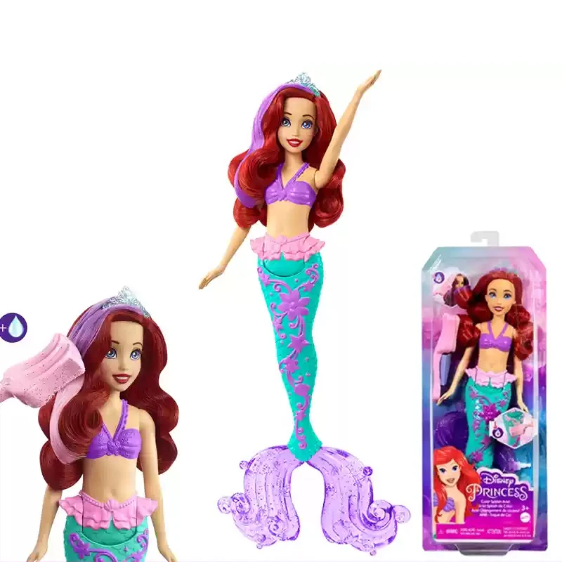 Original Barbie Mermaid Doll Pink Fantasy Ocean Princess Hair Accessories Shell Toys for Girl Movable Joints Fish Tail Body Gift - Image 5