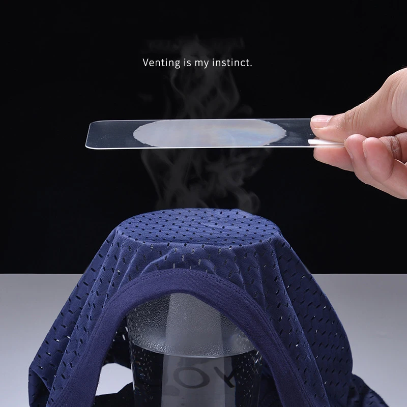 Men Underwear Male Thin Breathable Triangle Panties for Men's Ice Silk Briefs Mesh Sexy Square Corner Pants for men's Shorts - Image 6