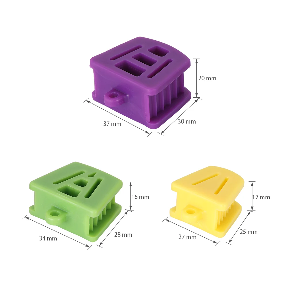 JUMTOP Dental Mouth Opener Occlusal Pad Teeth Prop Bite Rubber Retractor Orthodontic Supplies Dentistry Tools - Image 2