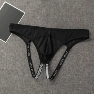 Sexy Thongs Gay Underwear Men Jockstrap Mens Panties Cotton Men Thong Bikini String Homme Cueca Tanga Low Waist Sissy Jock Strap