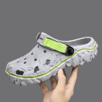 2025 Summer New Breathable Soft-Sole Outdoor Sports Sandals Versatile Casual Two-Way Trendy Sandals