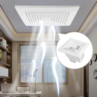 For Bathroom Energy Efficient Ceiling Fan Home Ventilation Integrated Design Moisture Removal Noise-reduction Technology