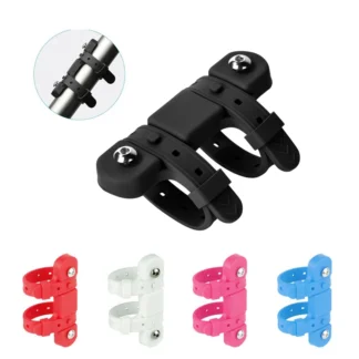 Bicycle Water Kettle Mount Adaptor Silicone Bandage Bottle Cage Strap Cycling Bottle Holder Mounting Bracket Bike Accessories
