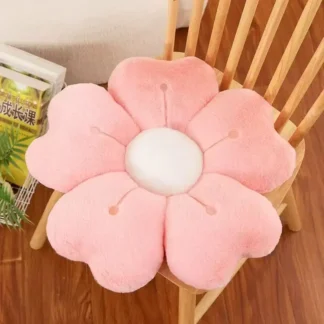 Flower Pillow Cushion Creative Plush Cushion Multicolor Soft Home Cushion Against the Waist Girls Nap Pillow Bedroom Seat Pillow