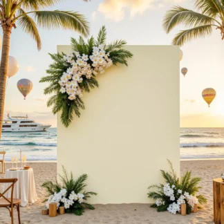 Square Wedding Arch Cover Spandex Balloon Arches Covers Stretchy Backdrop for Birthday Party Wedding Ceremony Banquet Decortion