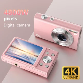 4K Digital Camera Autofocus Vlogging Camera HD 48MP with 2.8" Large Screen Camcorder Camera for Photography for Kid Adult