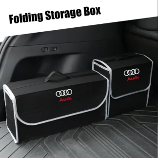 Multi-functional Car Trunk Storage Box Auto Storage Accessories For Audi A3 8P 8L 8V A4 B8 B6 B7 B9 A6 C6 C7 S5 A7 A5 Q5 Q3 TT