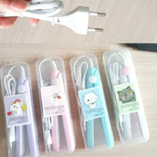 3-in-1 PTC Hair Straightener Styling Appliances Hot Combs Tools Heated Flat Iron Beard Styler Professional Brush Curling Iron