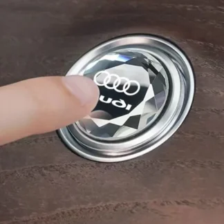 Car Engine Start Button Cover Stop Switch Emblem Sticker For Audi A3 A4 B8 8P 8V A6 C7 A5 Q5 B7 B6 B9 RS Q3 Q7 S3 S4 S5 S6 TT