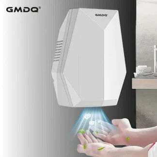 Gmdq Small Fully Automatic Sensor Commercial Hand Dryer, Us Standard 110V 1000W Automatic High-Speed Warm Air Hand Dryer