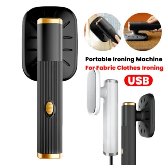 Household Steam Iron 360° Ironing Small Garment Steamer USB Powered Electric Ironing Machine for Fabric Clothes Ironing